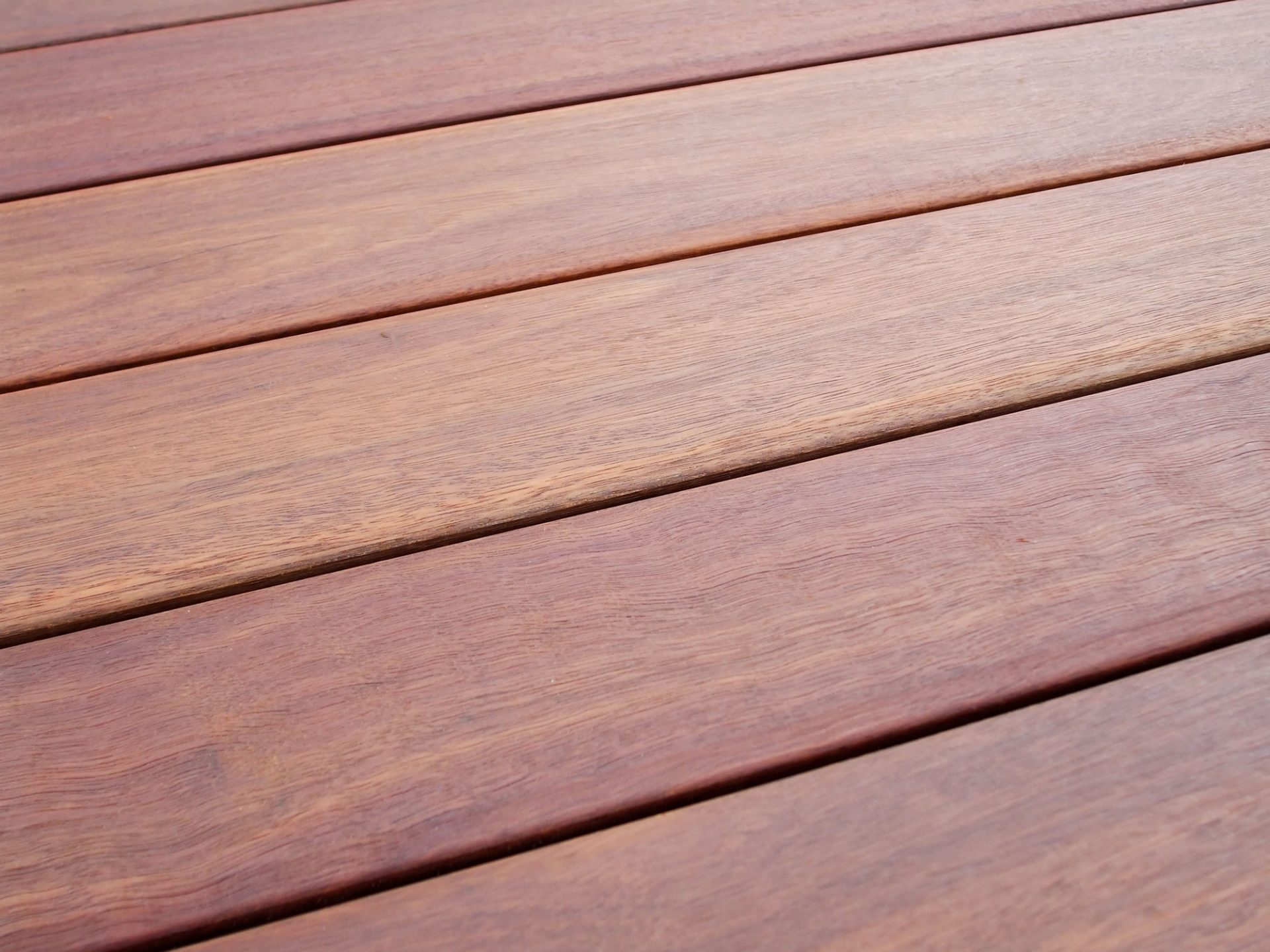 New Bronze Hardwood timber deck